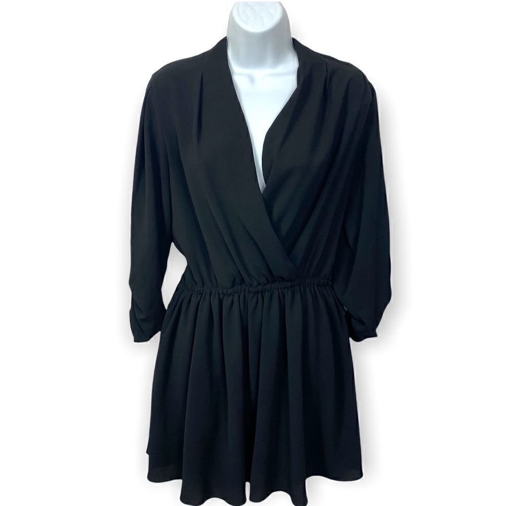 RACHEL Rachel Roy Black Shorts Romper